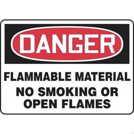 Accuform OSHA DANGER SAFETY SIGN FLAMMABLE MSMK243XT MSMK243XT